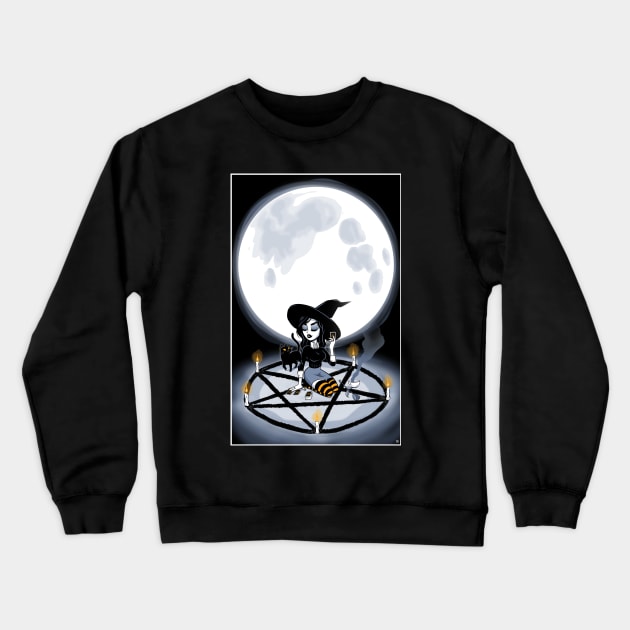 Witch Ritual Crewneck Sweatshirt by natexopher